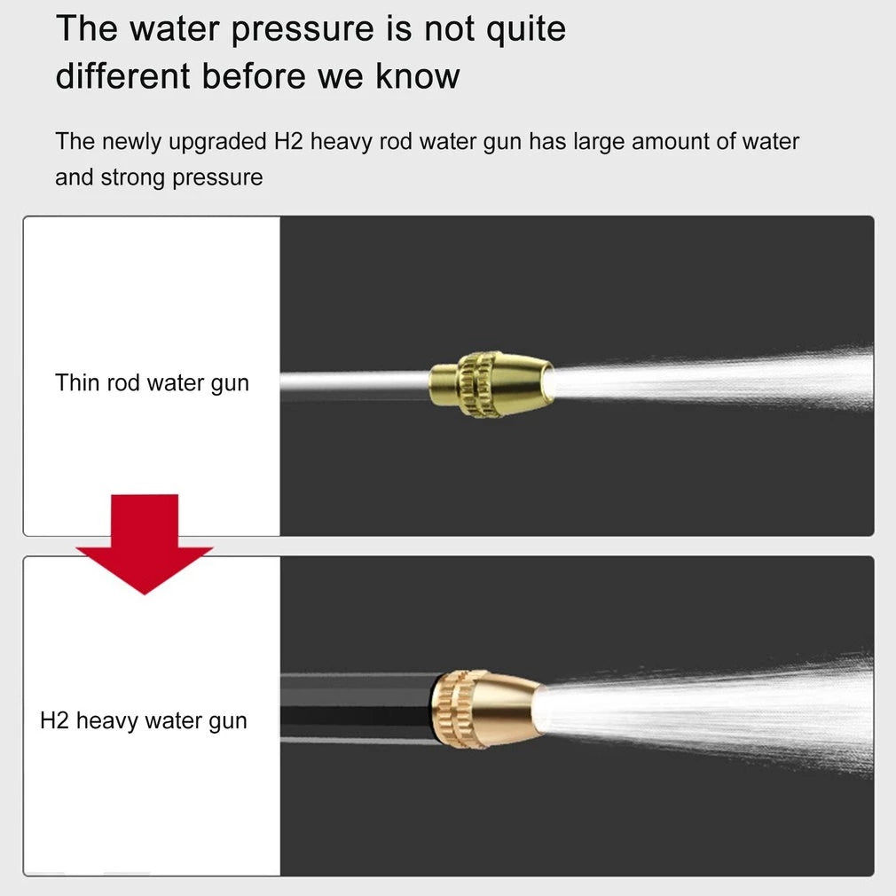 High-Pressure Water Gun – Heavy-Duty Car Wash Spray Nozzle for Cleaning Machines & Vehicles
