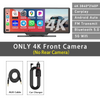 10.26-Inch 4K Car DVR Dash Cam – CarPlay & Android Auto | Dual Lens | GPS | 5G WiFi | Bluetooth | FM | Drive Recorder