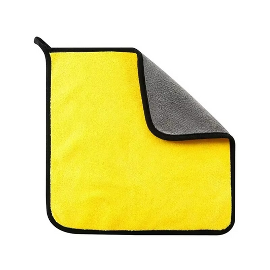 Car Wash Microfiber Drying Towel | Ultra-Absorbent Detailing Cloth for Interior & Exterior Cleaning | Reusable Car Care Accessory