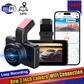 Car DVR Dashcam – FHD 1440P Dual Lens Camcorder with GPS, WiFi, 24H Parking Monitor & Rear Camera