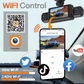 4-Channel Car Dash Cam Black Box – FHD 1080P Front + Rear + Left + Right Driving Camera | Night Vision | WiFi | Loop Recording | Hardwire Supported