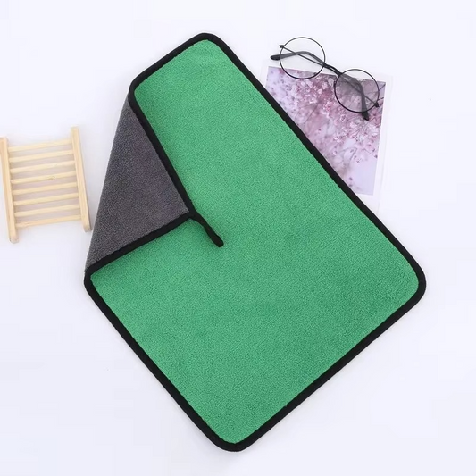 Car Wash Microfiber Drying Towel | Ultra-Absorbent Detailing Cloth for Interior & Exterior Cleaning | Reusable Car Care Accessory