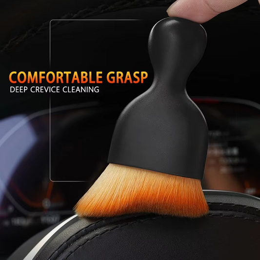 Car Interior Cleaning Brush | Soft Bristle Dust Sweeping Tool for Dashboard, Vents & Gaps | Compatible with Peugeot Models