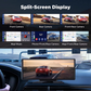 10.26-Inch 4K Car DVR Dash Cam – CarPlay & Android Auto | Dual Lens | GPS | 5G WiFi | Bluetooth | FM | Drive Recorder