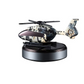 Solar Powered Helicopter Car Air Freshener – Rotating Propeller Perfume Diffuser & Interior Decoration