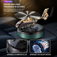 Solar Powered Helicopter Car Air Freshener – Rotating Propeller Perfume Diffuser & Interior Decoration