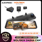 WOLFBOX G900 12” 4K + 2.5K Mirror Dash Cam with GPS