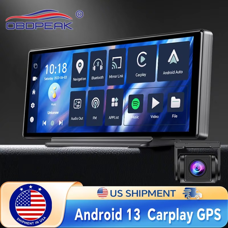 OBDPEAK T30 10.26” Android 13 AI Dash Cam