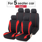 5PCS Universal Car Seat Covers Set
