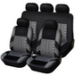 Brand Embroidery Car Seat Covers Set – Universal Fit