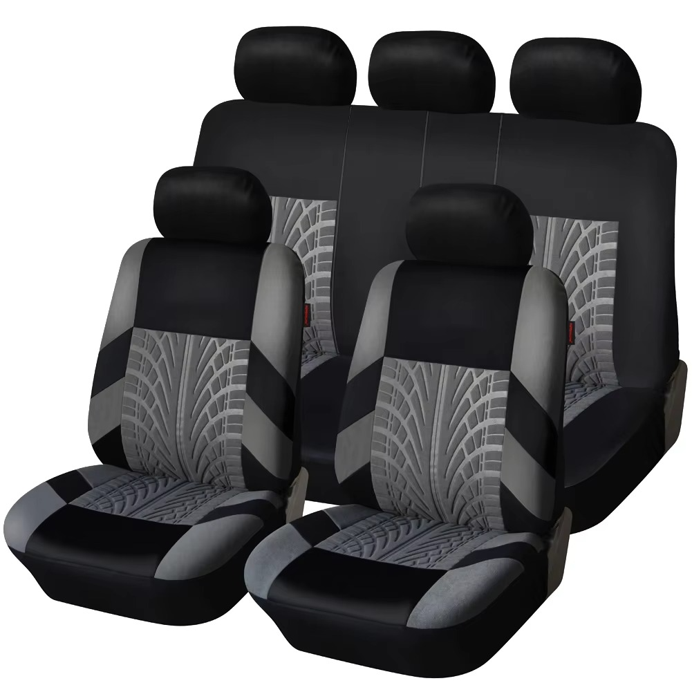 Brand Embroidery Car Seat Covers Set – Universal Fit