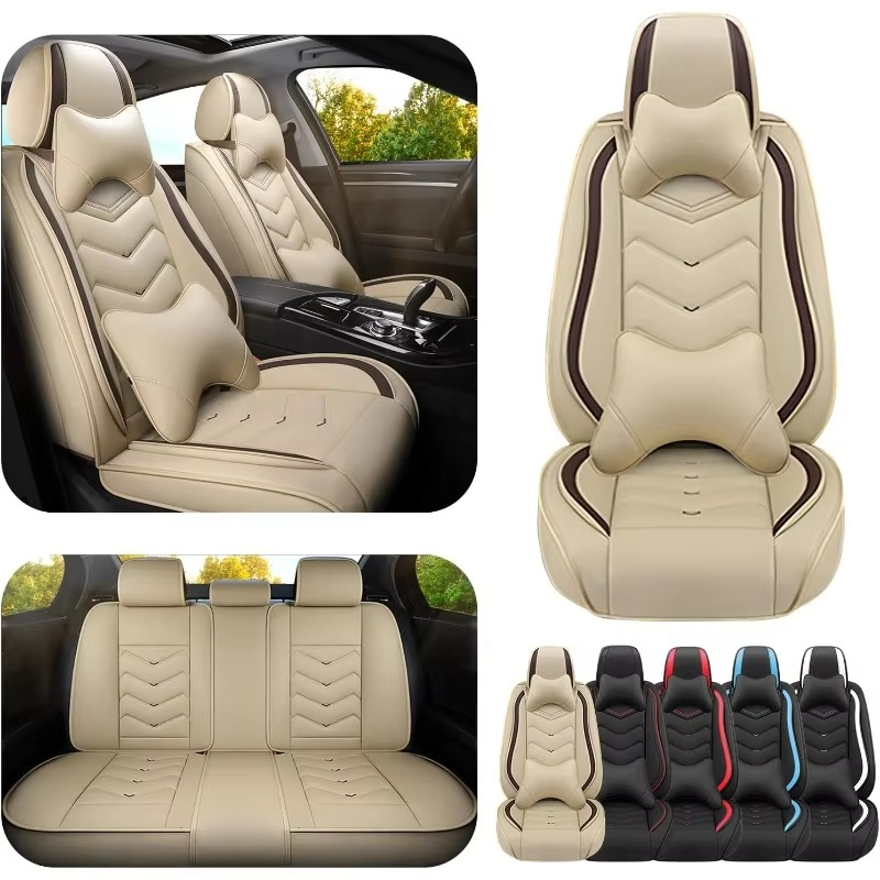 Premium Nappa Leather Car Seat Covers for GMC Terrain Sporty & Stylish
