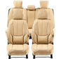 Universal Faux Leather Car Seat Covers – Full Set with Enclosed Design