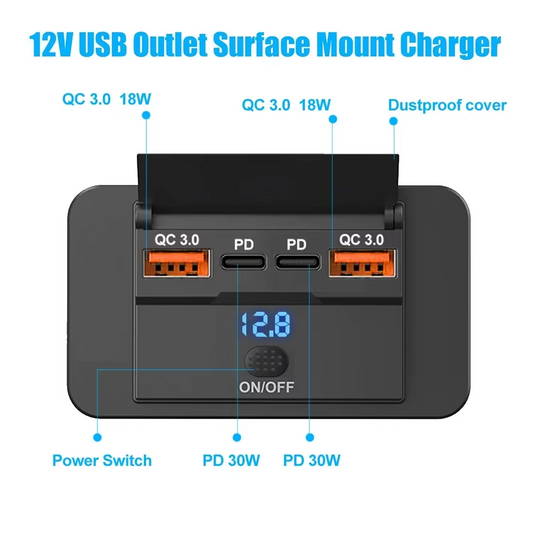 Car Charger Splitter