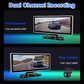 4K Dash Cam with Wireless CarPlay 10/11.26"