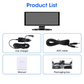 4K Dash Cam with Wireless CarPlay 10/11.26"