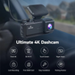 REDTIGER F8 4K + 1080P Dash Cam with GPS, 5.8G WiFi & Night Vision