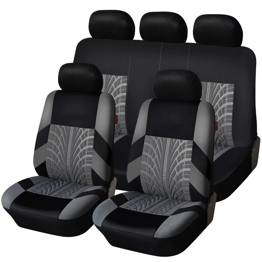 Brand Embroidery Car Seat Covers Set – Universal Fit