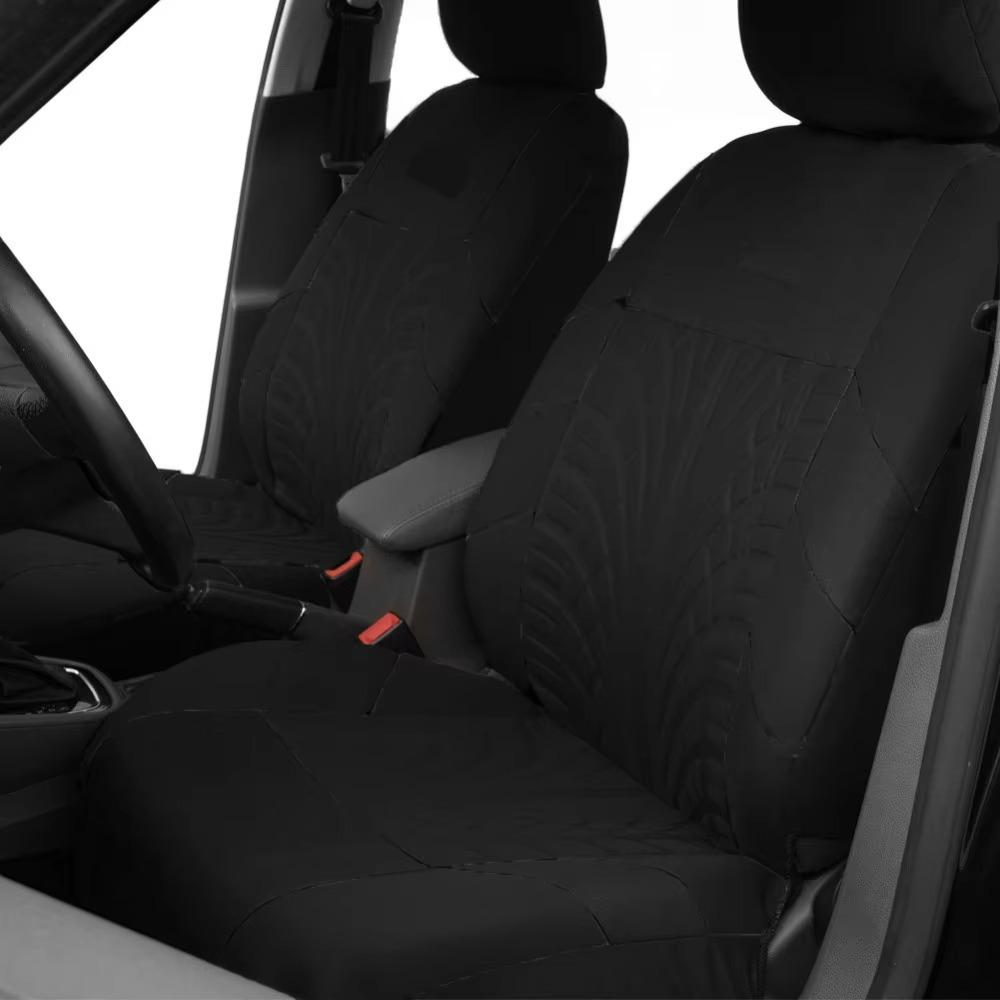 Brand Embroidery Car Seat Covers Set – Universal Fit