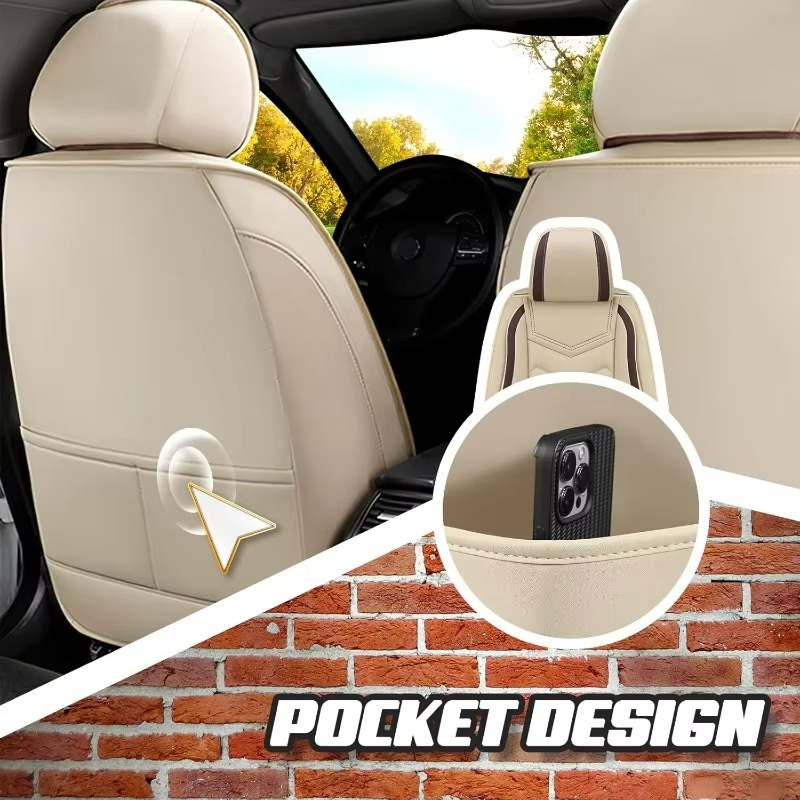 Premium Nappa Leather Car Seat Covers for GMC Terrain Sporty & Stylish