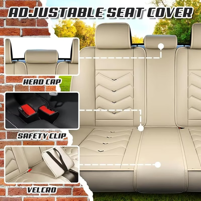 Premium Nappa Leather Car Seat Covers for GMC Terrain Sporty & Stylish