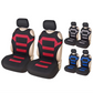 2-Piece Universal Car Seat Covers – Mesh & Sponge T-Shirt Design