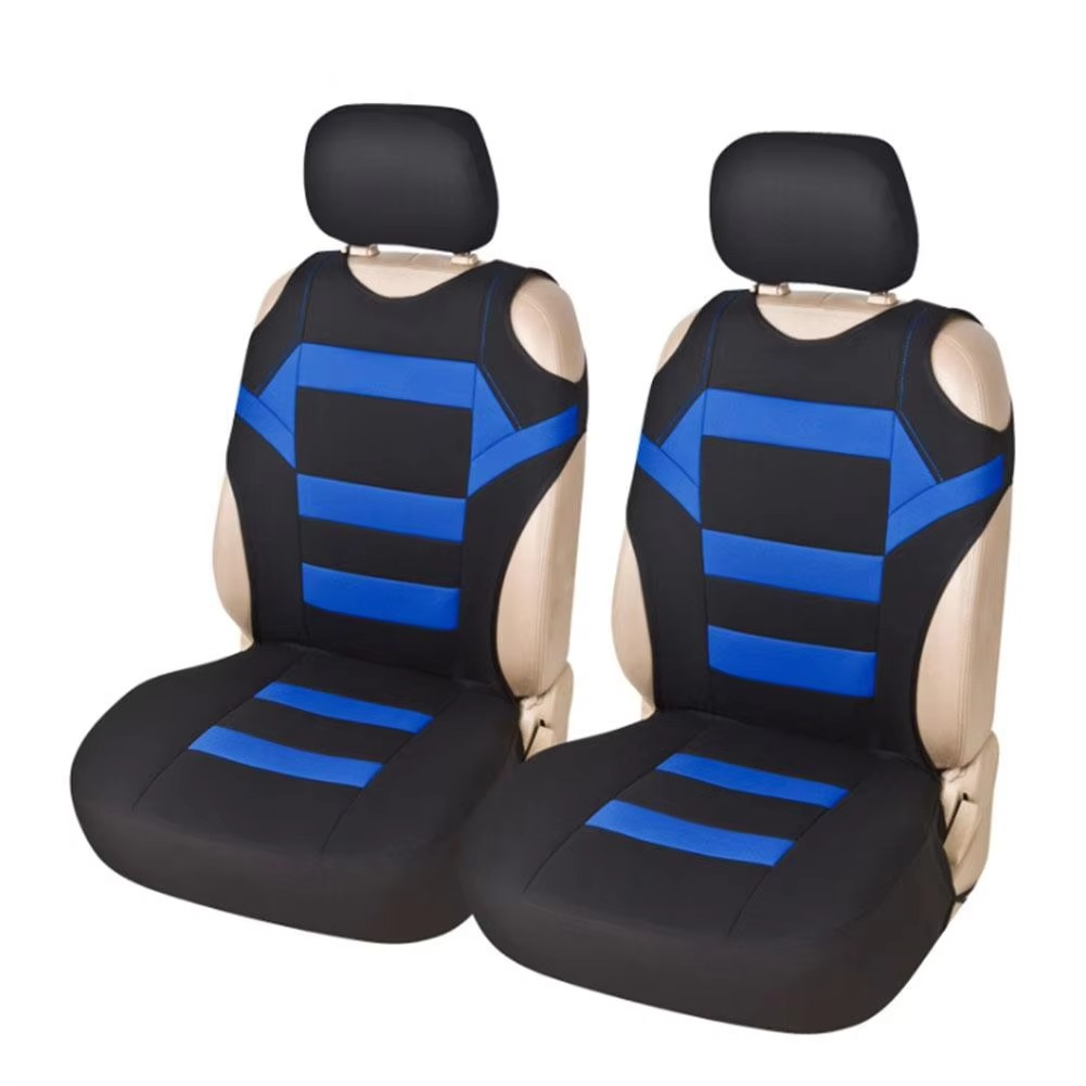 2-Piece Universal Car Seat Covers – Mesh & Sponge T-Shirt Design