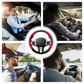 Soft Steering Wheel Cover Set – Anti-Slip & Cozy Grip