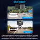 10.26" 4K CarPlay Dash Cam Touchscreen  Android