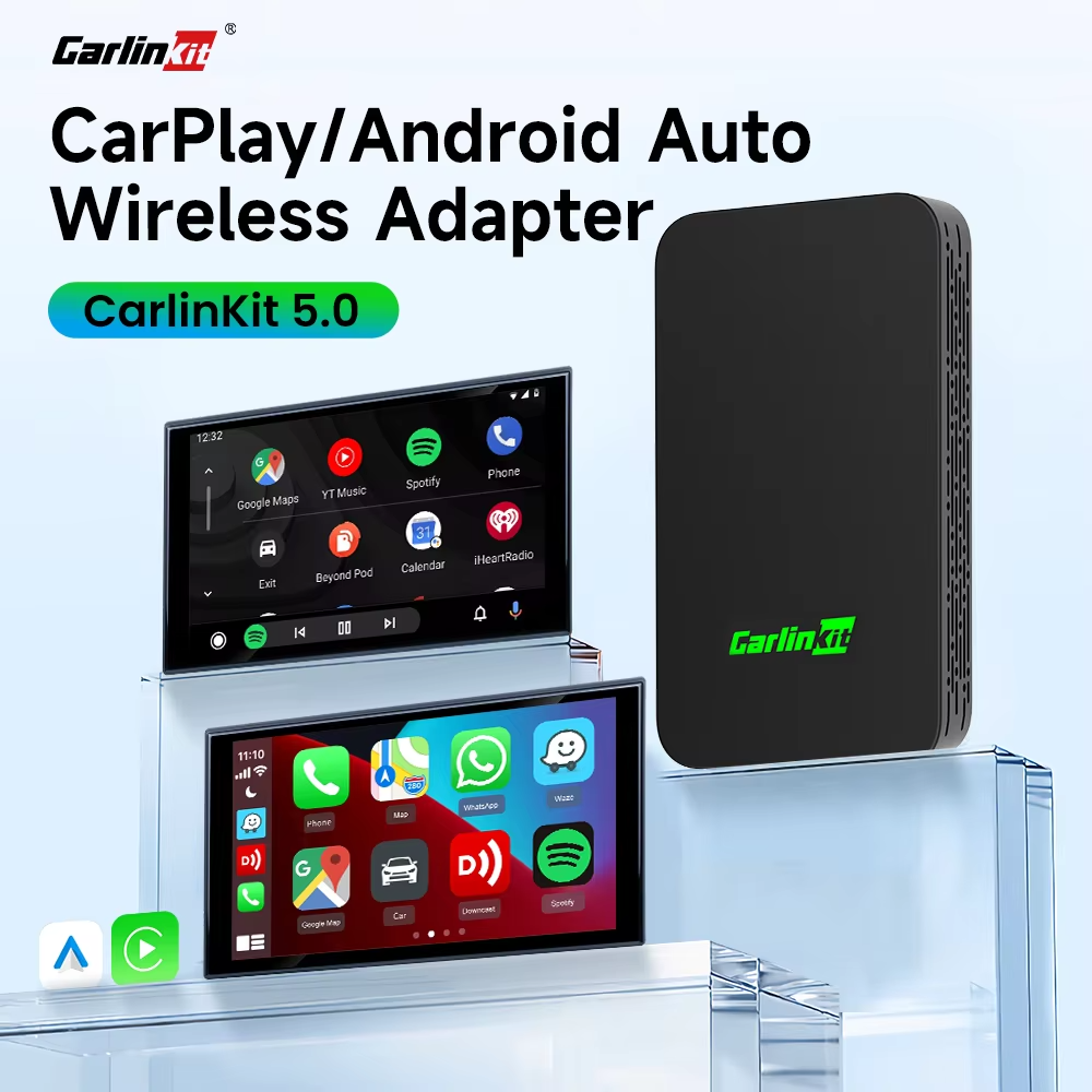 Wireless CarPlay & Android Auto Adapter 5.0