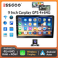 2-DIN Car Stereo – Wireless CarPlay, Android 9"