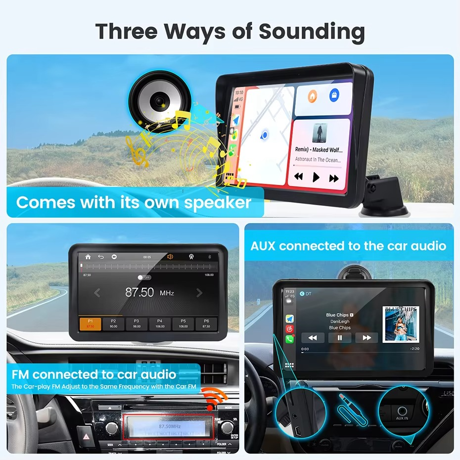 MEKEDE 9 inch Portable Car Smart Screen