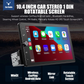 10.1 Inch Rotatable IPS Touch Screen Single DIN