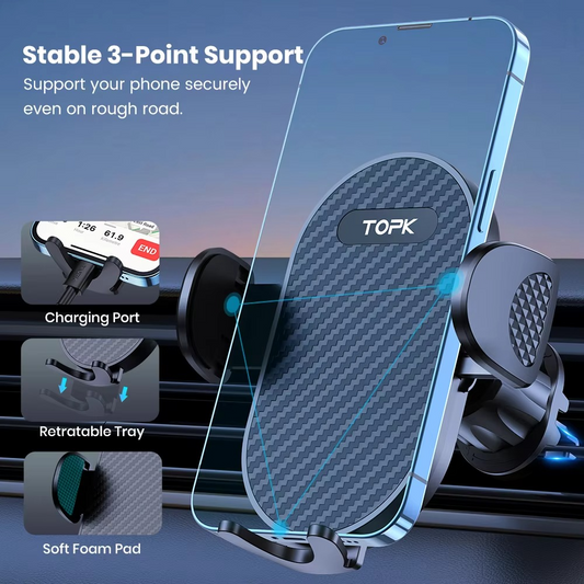 Mount Metal Hook Phone Holder