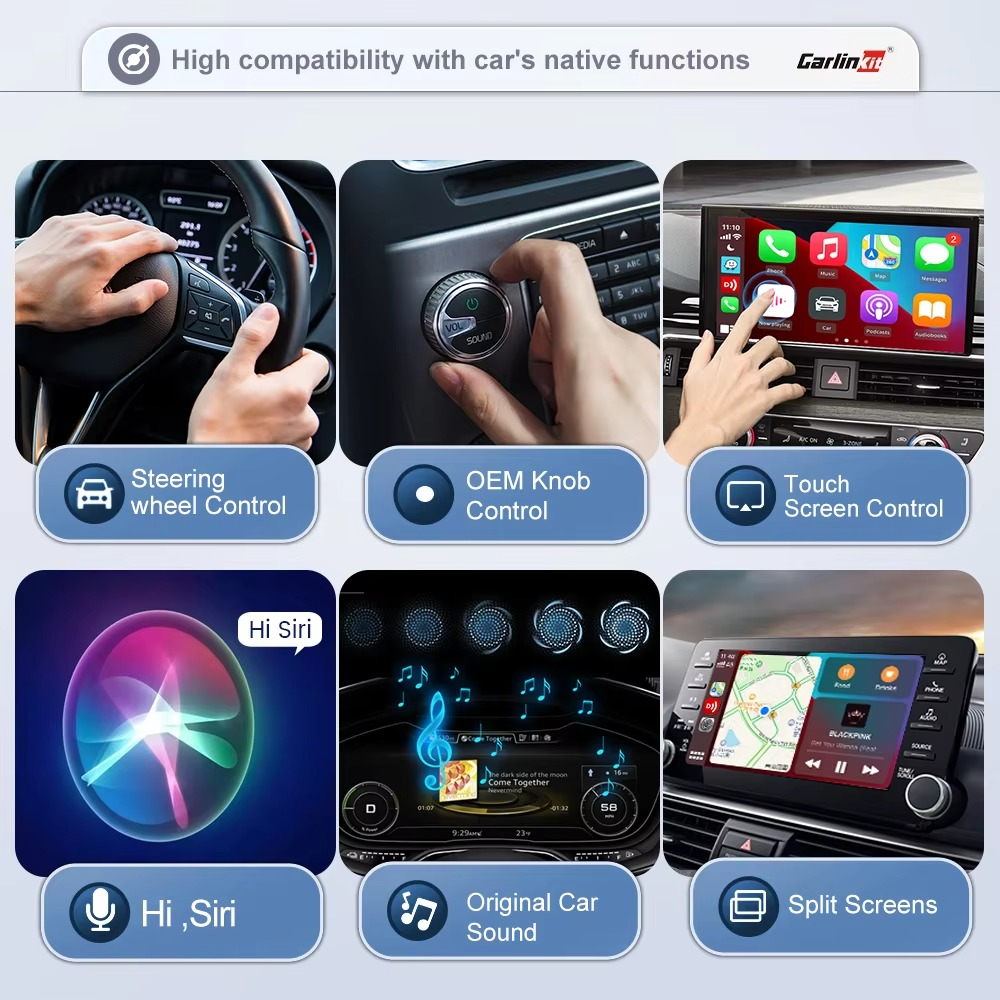 Carlinkit 4.0 – Wireless CarPlay & Android Auto Adapter
