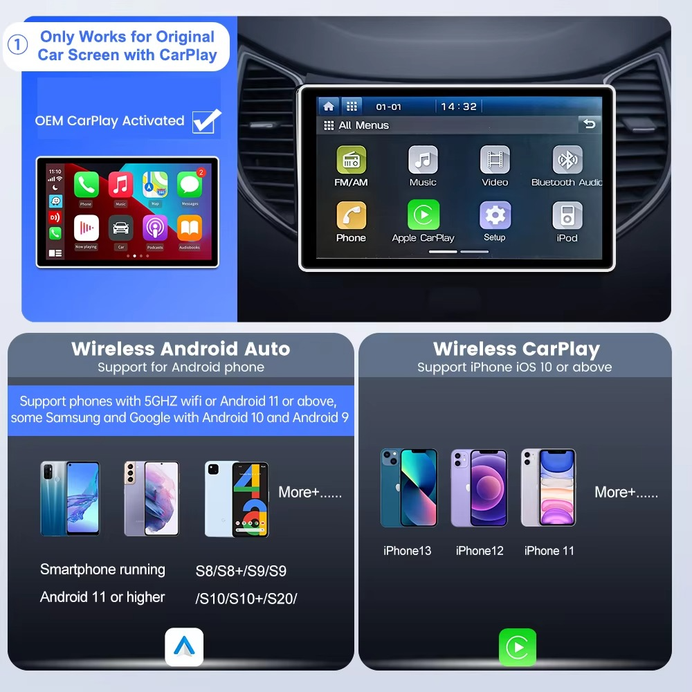 Carlinkit 4.0 – Wireless CarPlay & Android Auto Adapter