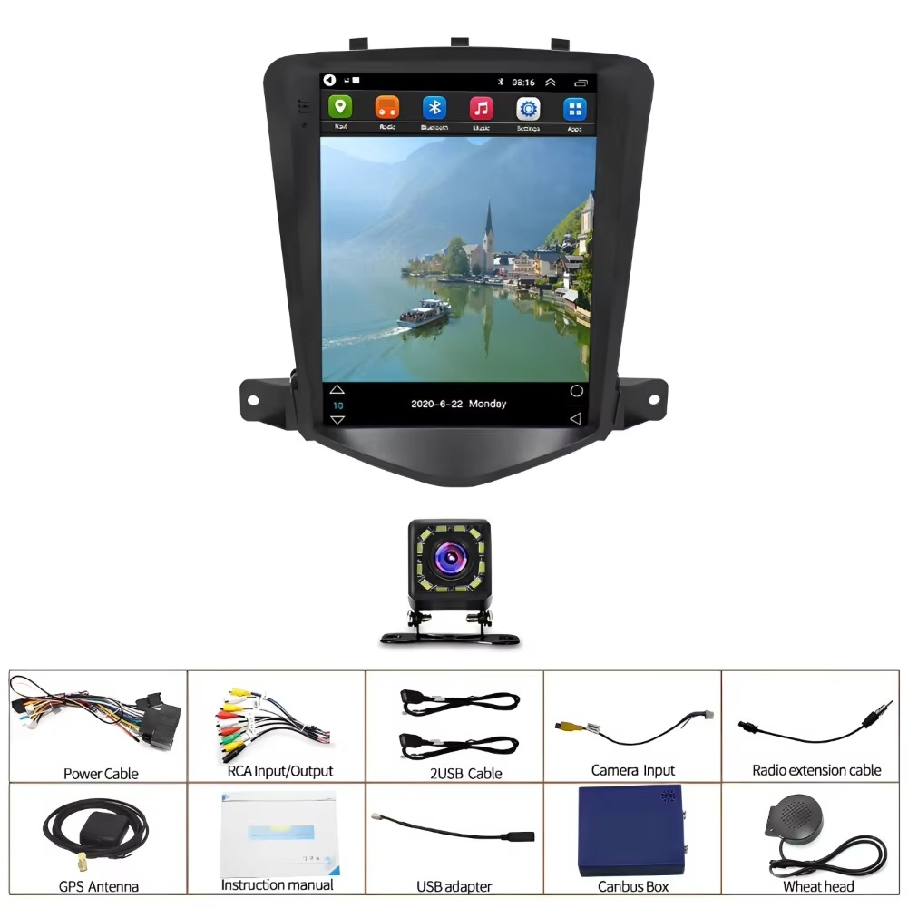 Chevy Cruze Android 13 Stereo (2009–2015)