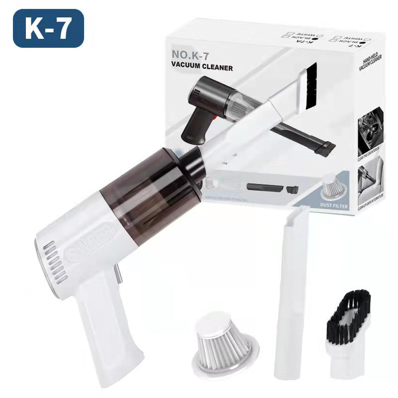 Portable Mini Wireless Handheld Car Vacuum Cleaner – Cordless Interior Cleaning Tool